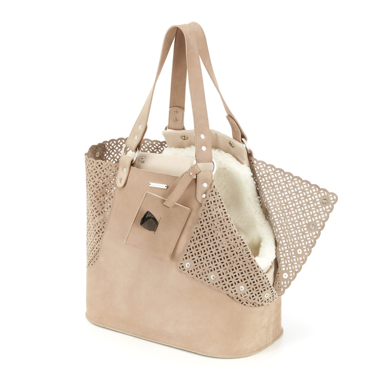 Elva Dog Carrier & Personal Bag - Nude 